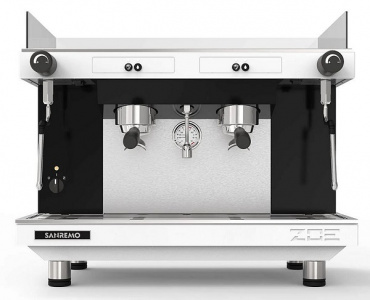 Кофемашина Sanremo Zoe Tall 2 гр. 220В полуавтомат бело-чёрная