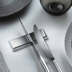Подставка для ножа 9Х3СМ H0,9См, нерж. Сталь 57010400 – купить в RuOborudovanie.ru с доставкой до двери Купить подставка для ножа 9х3см h0,9см, нерж. сталь 57010400 – цена от завода, доставка до двери | RuOborudovanie.ru