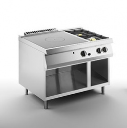 Купить плита со сплошной поверхностью газовая 700 серии apach chef line slrstg127r2dxcs – цена от завода, доставка до двери | RuOborudovanie.ru
