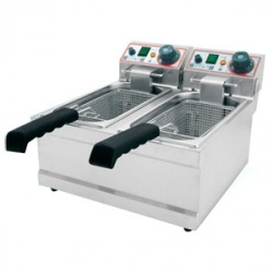 Фритюрница Beckers FR 6+6 на 12л, 6.6кВт, настольная