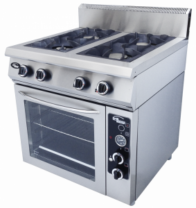 Плита газовая 4 горелки Grill Master Ф4ПДГ/800(г) с полностью газовой духовкой 