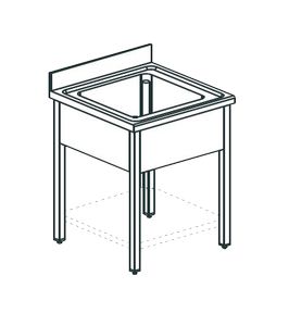Ванна моечная Apach Chef Line Ls86-54
