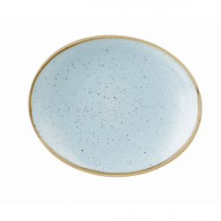 Купить блюдо овальное 19,2см, без борта, stonecast, цвет duck egg blue sdesop71 – цена от завода, доставка до двери | RuOborudovanie.ru