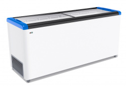 Ларь морозильный Frostor Gellar FG700 с прямое стекло синий