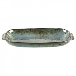 Блюдо прямоугольное 26,6Х16,6СМ, с ручками, керамика, Vintage C22226