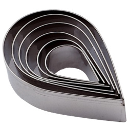 Набор резаков "КАПЛЯ" 7шт., Нерж.Сталь Cut8L7
