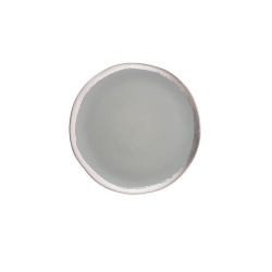 Тарелка мелкая 26,5СМ H2См, керамика, цвет Gris, Reflets D'Argent 963591