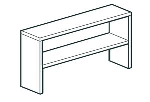 Полка настольная закрытая Apach Chef Line Losc35130T2Cs