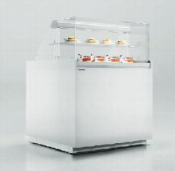 Витрина кондитерская Es system k Lcv Volans 02 0,9 б/бок,б/фронт.Панели Ral9003