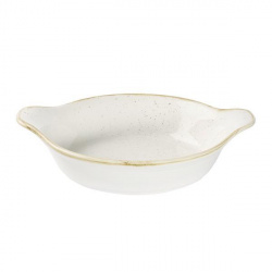 Купить форма для запекания d15см/18см 0,30л, с ручками, stonecast, цвет barley white swhssren1 – цена от завода, доставка до двери | RuOborudovanie.ru