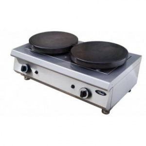 Блинница Grill Master Ф2БкрГ (11602) газ 2х380мм