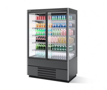 Комплект дверей Double Glass для витрины Berg 190