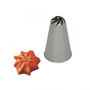 Насадка "Цветок" D13мм H42мм, нерж.сталь Bx2013