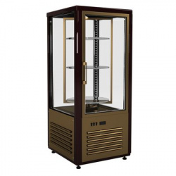 Купить шкаф холодильный d4 vm 120-2 (r120cвр) (0109-0102 (коричнево-золотой)) – цена от завода, доставка до двери | RuOborudovanie.ru