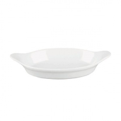 Купить форма для запекания овальная 20,5х11,3см 0,255л, цвет белый, cookware whcwsoen1 – цена от завода, доставка до двери | RuOborudovanie.ru
