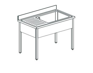 Ванна котломоечная Apach Chef Line Lp167-85Lw