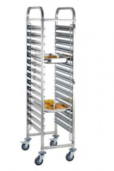 Купить тележка для гастроемкостей viatto rt1115 нерж.15xgn1/1 на колесах – цена от завода, доставка до двери | RuOborudovanie.ru