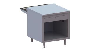 Прилавок нейтральный Apach Chef Line Lun720C