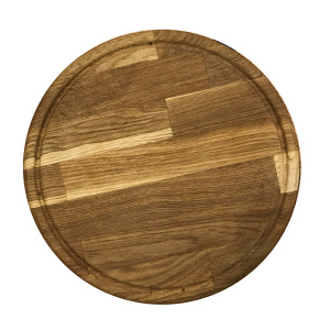Доска для пиццы D300Мм, с желобом, серия Pizzas, ясень, цвет Tr01 Pz0110001-Tr01
