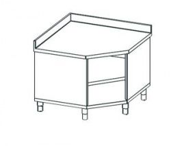 Купить стол угловой открытый apach chef line lwt710sh2u – цена от завода, доставка до двери | RuOborudovanie.ru