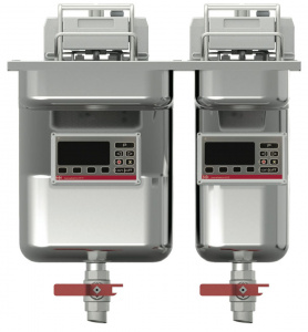 Фритюрница Fri Fri Vision Built-in522(MB52256) с 2 ванной 2x12.5-14.5л  электрическая встраиваемая