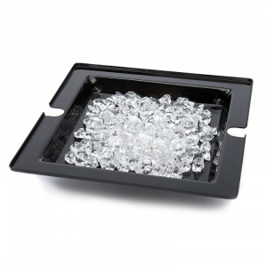 Поднос для льда к этажерке Swan 36,1Х36,1СМ H8См, акрил, цвет черный Sa122