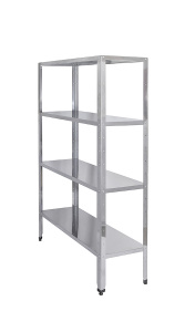 Стеллаж кухонный Luxstahl СР-1800х1200х300/4 нерж