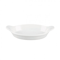 Купить форма для запекания овальная 23,2х12,5см 0,38л, цвет белый, cookware whcwioen1 – цена от завода, доставка до двери | RuOborudovanie.ru