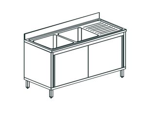 Ванна моечная Apach Chef Line L2S146-44Rwsd
