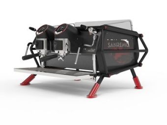 Кофемашина Sanremo Café Naked 2 гр. 220В автомат черно-красная – купить по цене завода