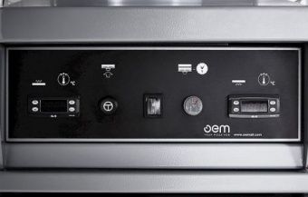 Пресс для пиццы Oem-ali PF45MTE с бортиком 4мм, краст 45см, термический, электрон.термоста – купить по цене завода