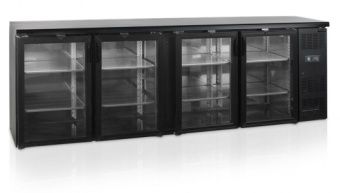 Шкаф барный Tefcold Cbc410G холодильный со стеклом – купить по цене завода