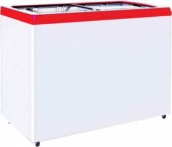Ларь морозильный Cryspi (ITALFROST) CF400F ЛВН-400П красный (5 корзин) – купить по цене завода