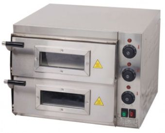 Печь подовая Kocateq EPC02S электрическая 2-камерная с подом 41*41 см – купить по цене завода