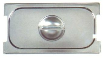 Крышка GN2/3 с вырезом из нержавеющей стали для гастроемкости Paderno 1453300 – купить по цене завода