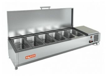 Витрина Vrtu 1390 для стола Hicold Pz3 – купить по цене завода