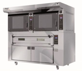 Печь конвекционная Apach K5TShse DP+E218Pa с подом на подставке с направляющими – купить по цене завода