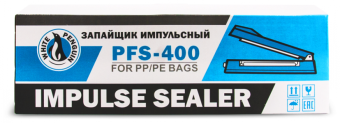 Ножной запайщик пакетов постоянного нагрева PFS-400DD – купить по цене завода