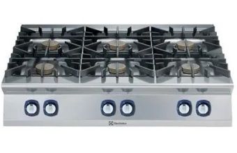 Плита 6 конфорочная 900 серии Electrolux E9GCGL6C0M 391012 ГАЗ – купить по цене завода