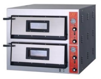 Печь для пиццы Xts F2/40 EA 500 электрическая 2-камерная с подом 51х50см – купить по цене завода