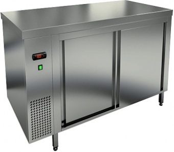 Стол тепловой Hicold TS 12 GN O на колесах – купить по цене завода