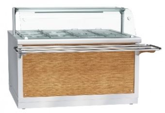 Мармит 2-х блюд Abat ЭМК-70Х-01 арт.21000002721 нерж. Hot-Line – купить по цене завода