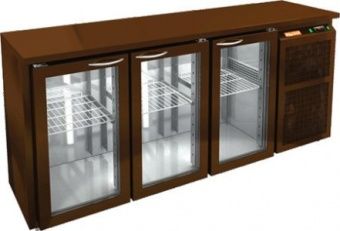 Стол с охлаждающим шкафом со стеклом Двер.Hicold Bng 111 Br2 Ht Bar – купить по цене завода