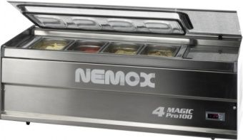 Витрина для мороженого вместимостью 4хGN1/4 Nemox 4 MAGIC PRO 100 (0036100250) – купить по цене завода