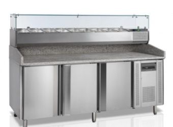 Стол для пиццы Tefcold Pt1300 + Vk38-200 – купить по цене завода
