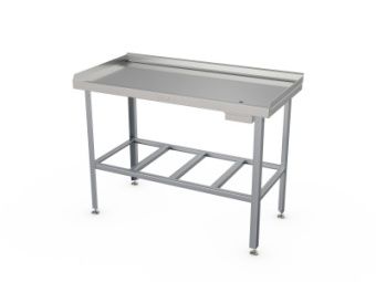 Стол пристенный мясной см-с-1200.600-02 (СМ-3/1200/600) – купить по цене завода