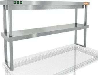 Полка тепловая Hicold TP2K-13/4 двухъярусная комбинированная – купить по цене завода