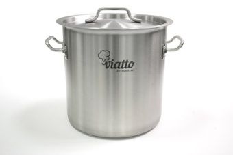 Кастрюля 12 л нерж Viatto 101302 – купить по цене завода