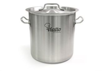 Кастрюля 9 л нерж. Viatto 101619 – купить по цене завода