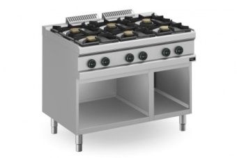 Плита 6 конфорочная Apach APRG-117P/PL 700 серии – купить по цене завода